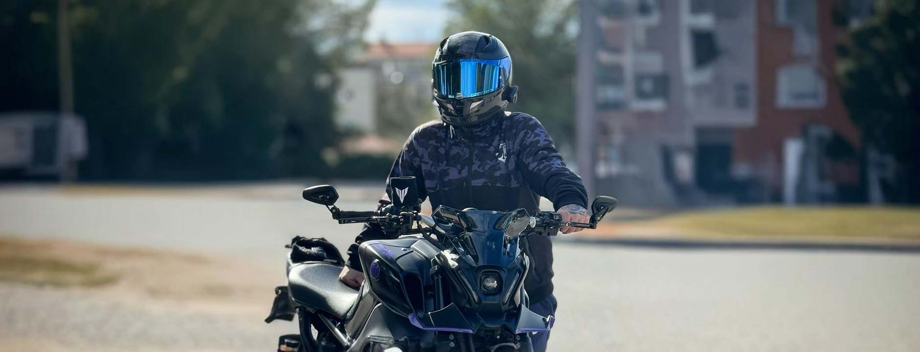 Felpa Moto Con Protezioni