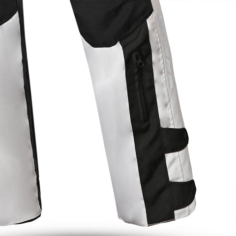 Bela Crossroad Extreme WP Pantaloni in tessuto impermeabile Ghiaccio/Nero/Giallo Fluor legs