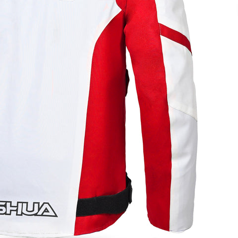 Shua Immortal Jacket impermeabile Rosso back under arm right 