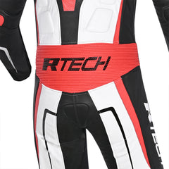 RTech Defender GP tute de moto Nero/ Blanco/ Rosso hip