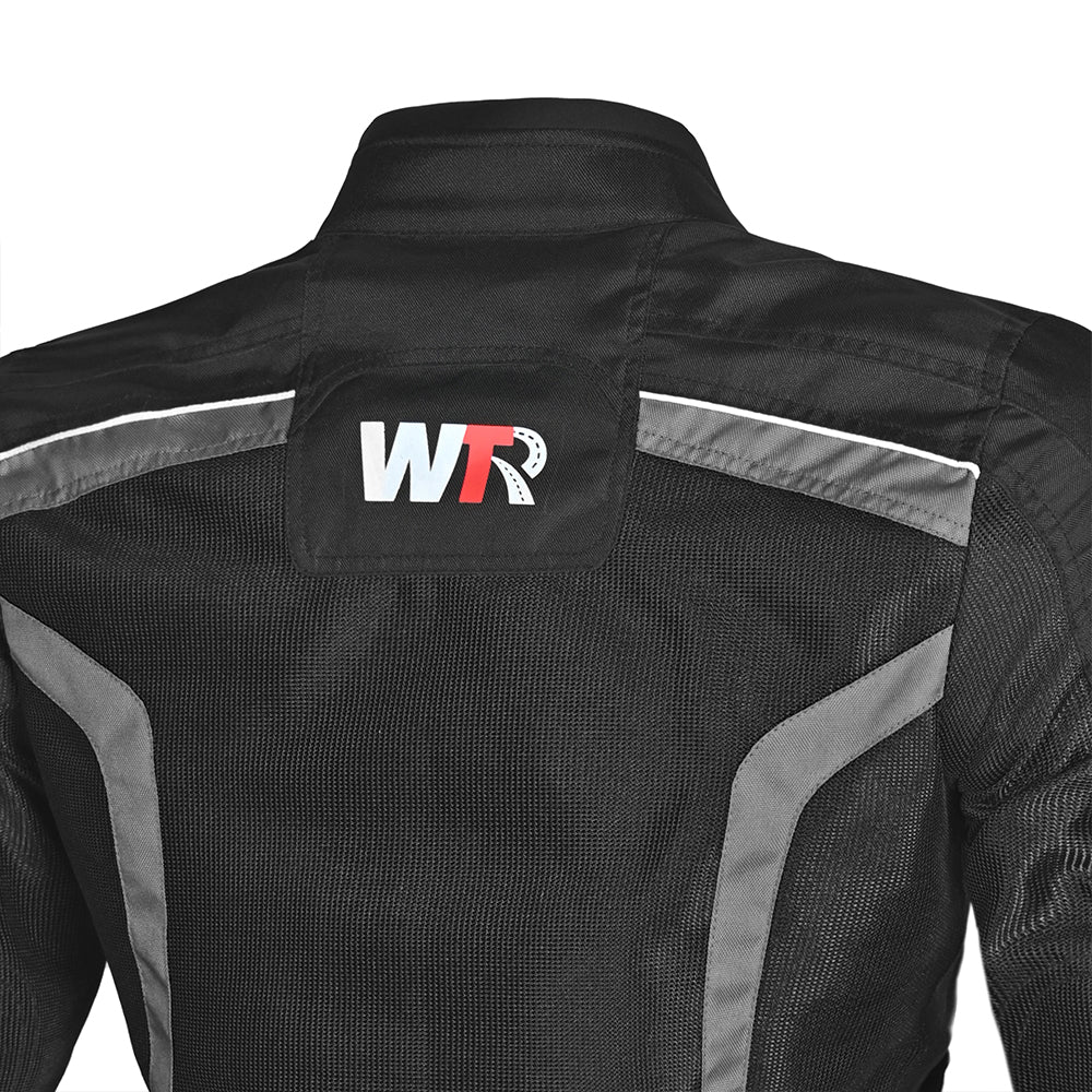 WTR - Mesh Blazer Donna  Giacca per moto - Nero Grigio 