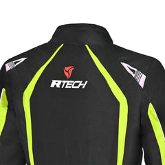 R-TECH - Giacca in tessuto Marshal Lady Nera/Giallo Fluo 