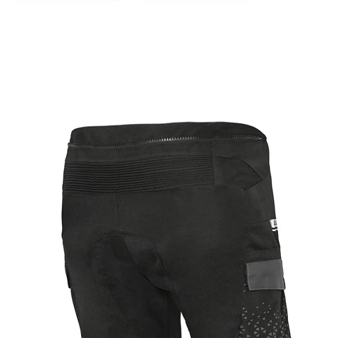 Bela Crossroad Extreme WP Pantaloni in tessuto impermeabile Nero/Antracite/Rosso hip
