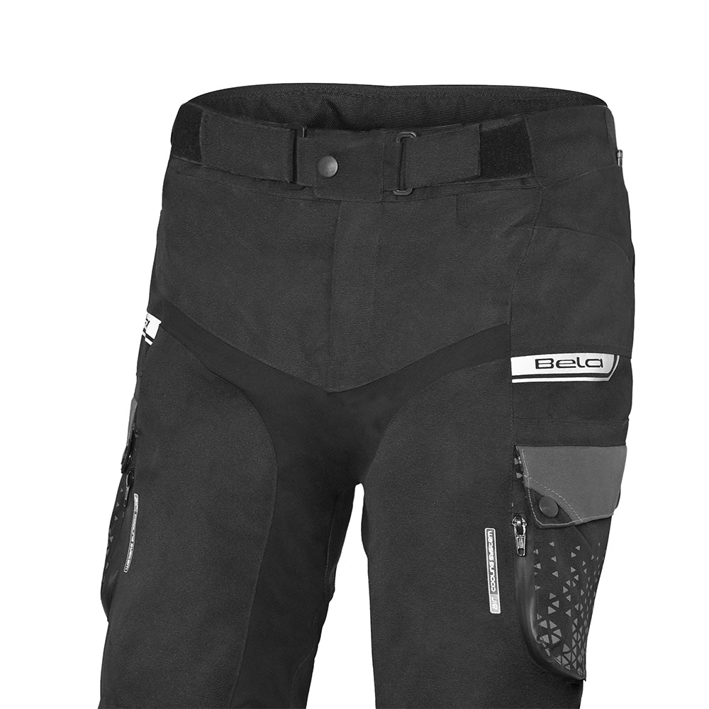 Bela Crossroad Extreme WP Pantaloni in tessuto impermeabile Nero / Antracite 