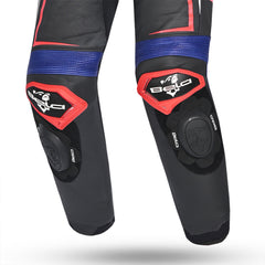 Bela Beast Nera / Bianca / Blu / Rossa Tuta intera (1 pezzo) knees