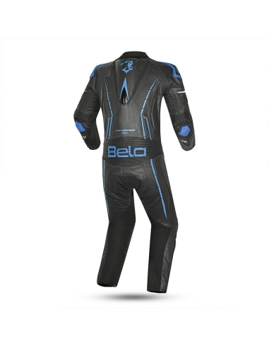 BELA-1PC tuta ROCKET MIX CANGURO NERO/Blu 