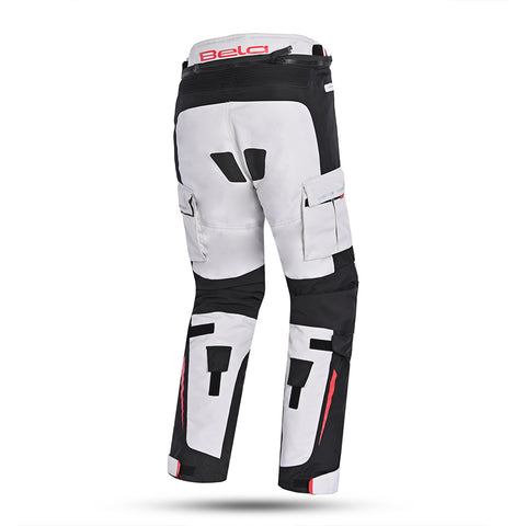 Bela Transformer Pantaloni da moto per uomo Ghiaccio / Nero / Rosso back