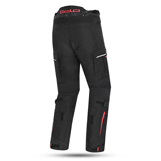 Bela Transformer Pantaloni da moto per uomo - Nero / Rosso back