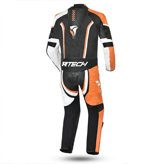 R-Tech Hawk 1 Pc Nero\Bianca\Naranja back