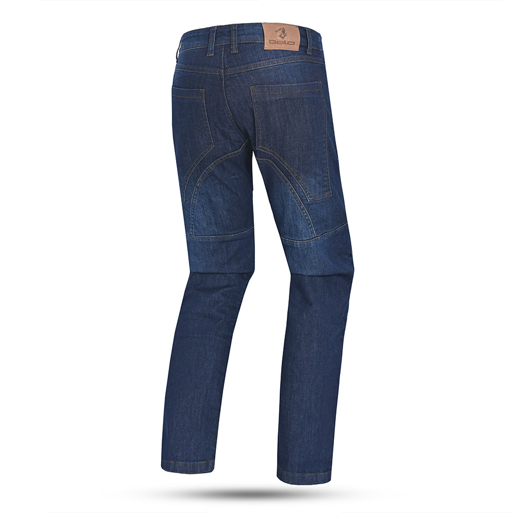 Bela Rocker Jeans Moto per Uomo - Azul Vaquero back