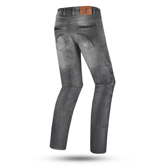 Bela Tom Jeans Moto per Uomo - grigio chiaro 