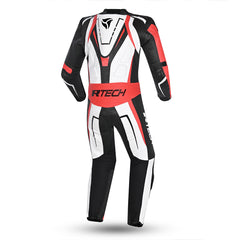 RTech Defender GP tute de moto Nero/ Blanco/ Rosso back