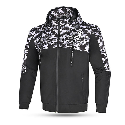 Bela Camo Rush Hoodie Negro/Gris Oscuro 