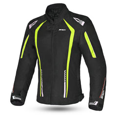 R-TECH - Giacca in tessuto Marshal Lady Nera/Giallo Fluo 