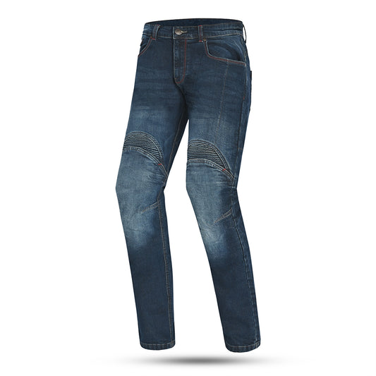 Bela Boston Jeans Moto per Uomo - blu - Yamoto.it