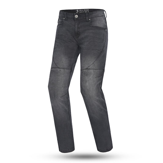 Bela Rocker Jeans Moto per Uomo - Nero vaquero front