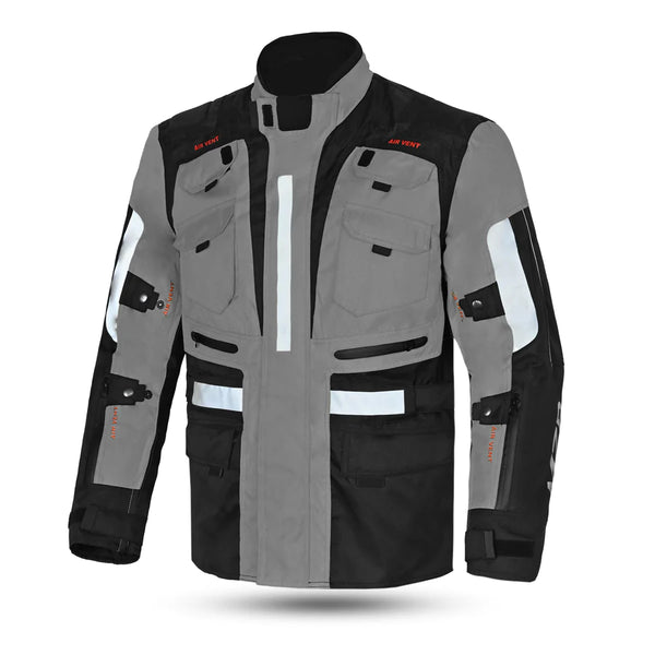 JET Giacca Giubbotto Moto Uomo Impermiabile Con l'armatura Tessile Aquatex  (XS (EU 44-46), Bianco Blu), Prezzi e Offerte