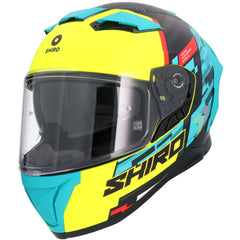 Shiro FF950 Alpha Monocolor integral Casco  Blu - Yamoto.it