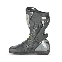 Bela Race Pro 2.0 Stivale Da Corsa Moto Nero/Grigio