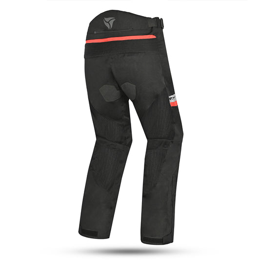 R-TECH - Pantalone Textil Spiral 3/4 Touring Nero 