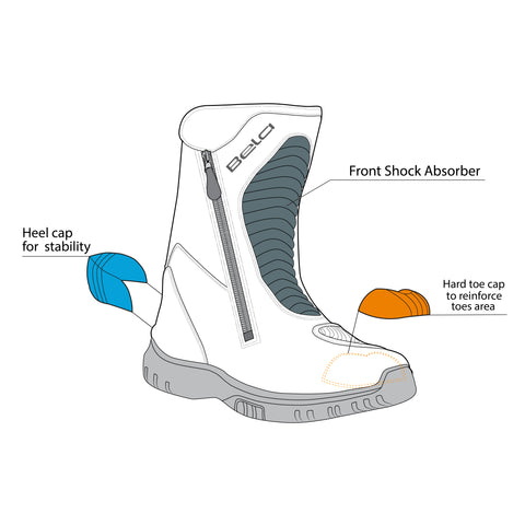 Bela Rio Stivali Moto Impermeabili description 1