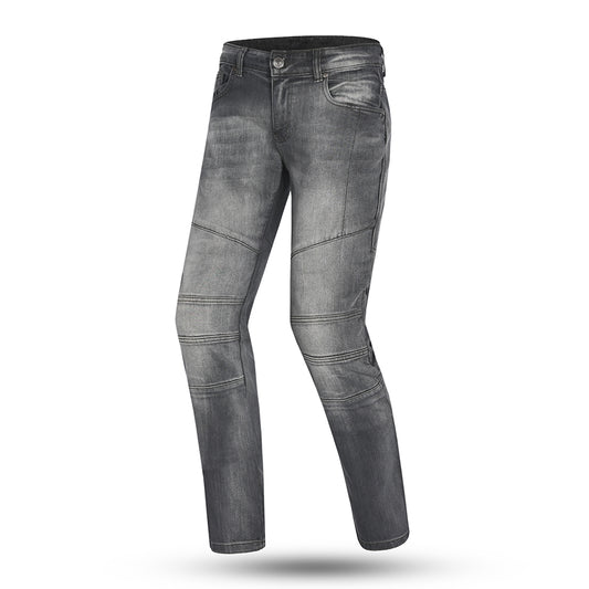 Bela Tom Jeans Moto per Uomo - grigio chiaro 