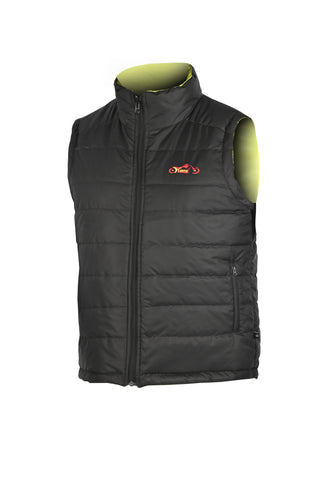 Yamoto Gilet Puffy reversibile per Donna front