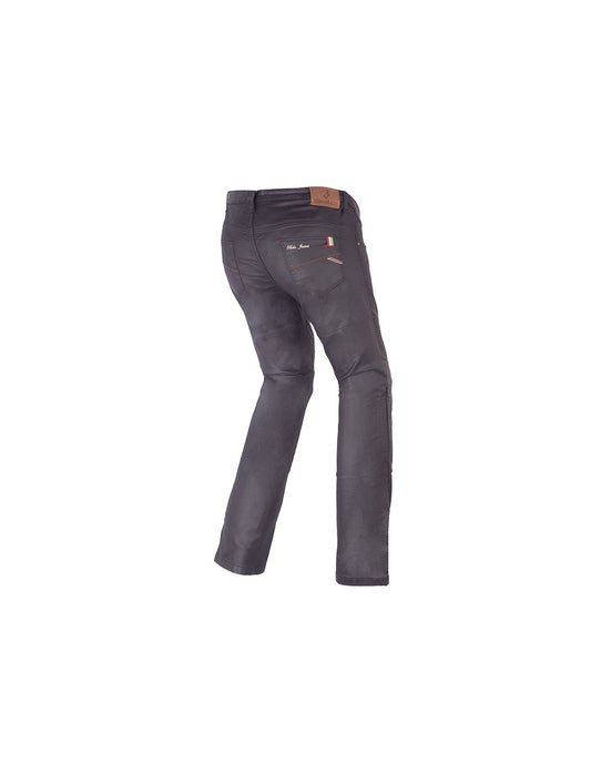 Bela Shirley Jeans da moto da donna - Granato 